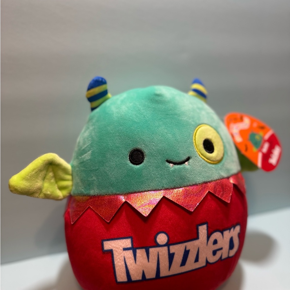 Zelic the Monster | Twizzlers x Squishmallows | 8’’ | NWT | HTF